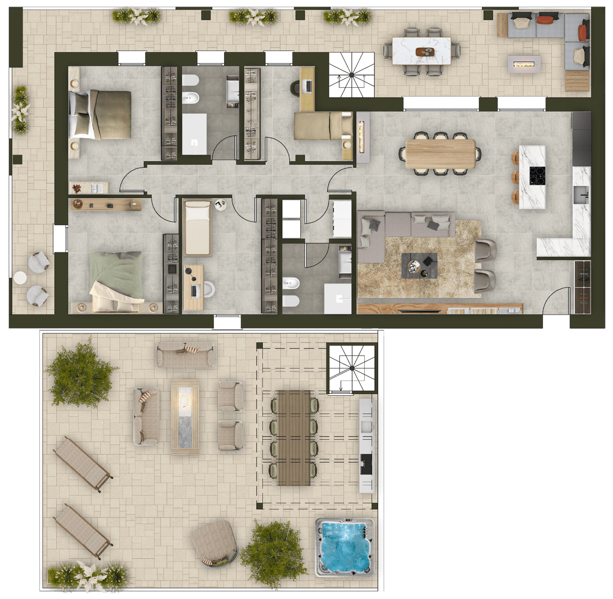 Planimetria Unità B.15