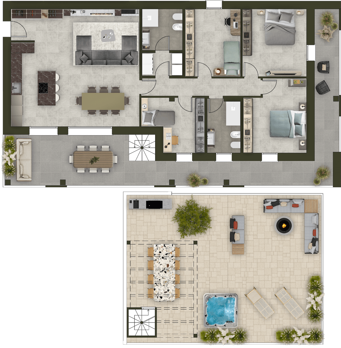 Planimetria Unità B.16